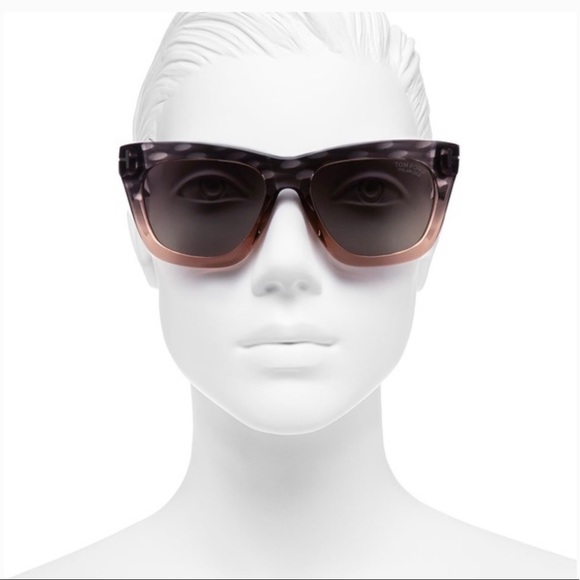 Tom Ford *New* 55 Grey/Peach worn once - Picture 4 of 6